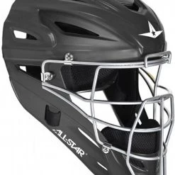 All-Star MVP2500M College Level Solid Matte Finish Catcher's Helmet
