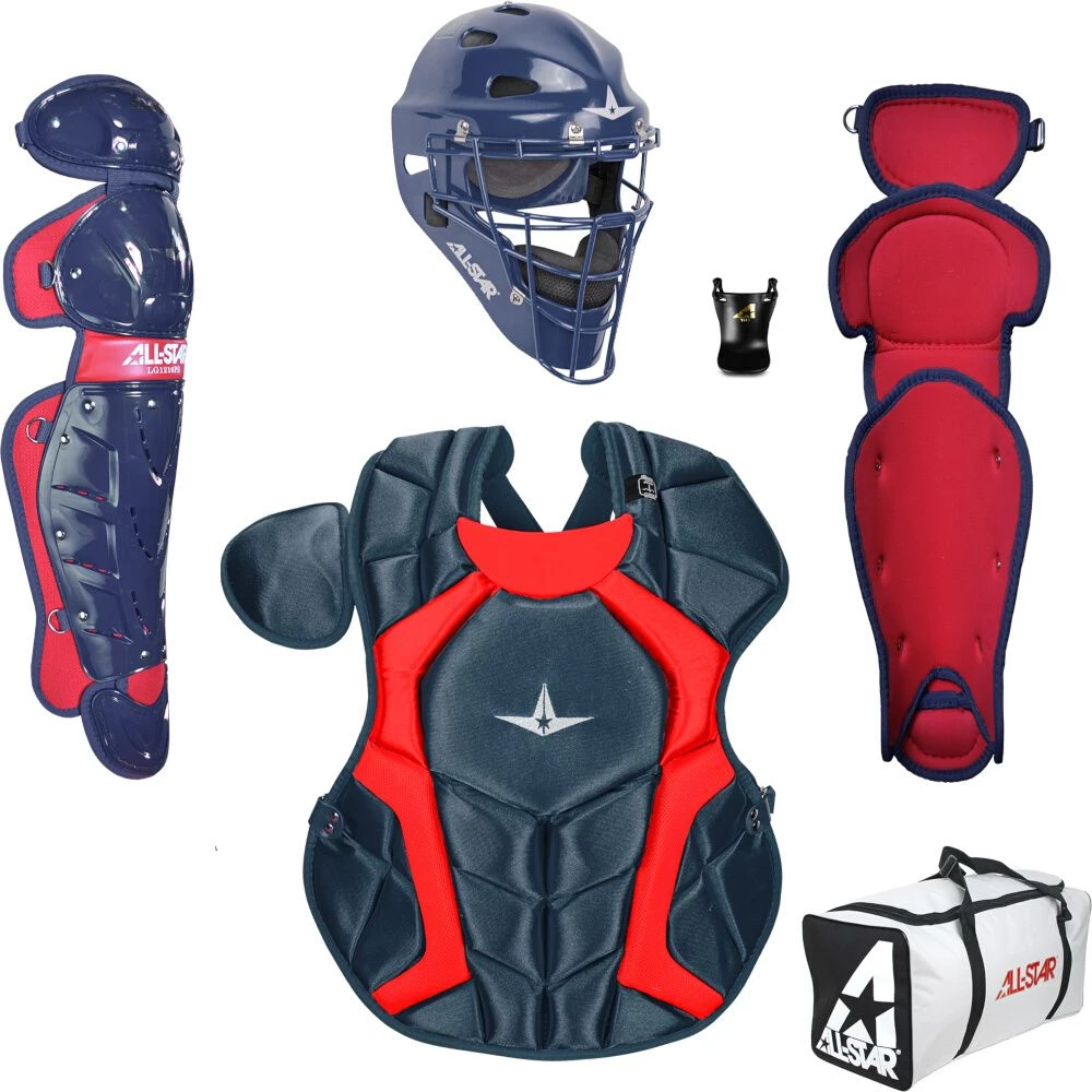 All-Star Player's Series Two Tone Youth Catcher's Gear Set CKCC912PS-TT 4 All-Star Player's Series Two Tone Youth Catcher's Gear Set CKCC912PS-TT - Image 2