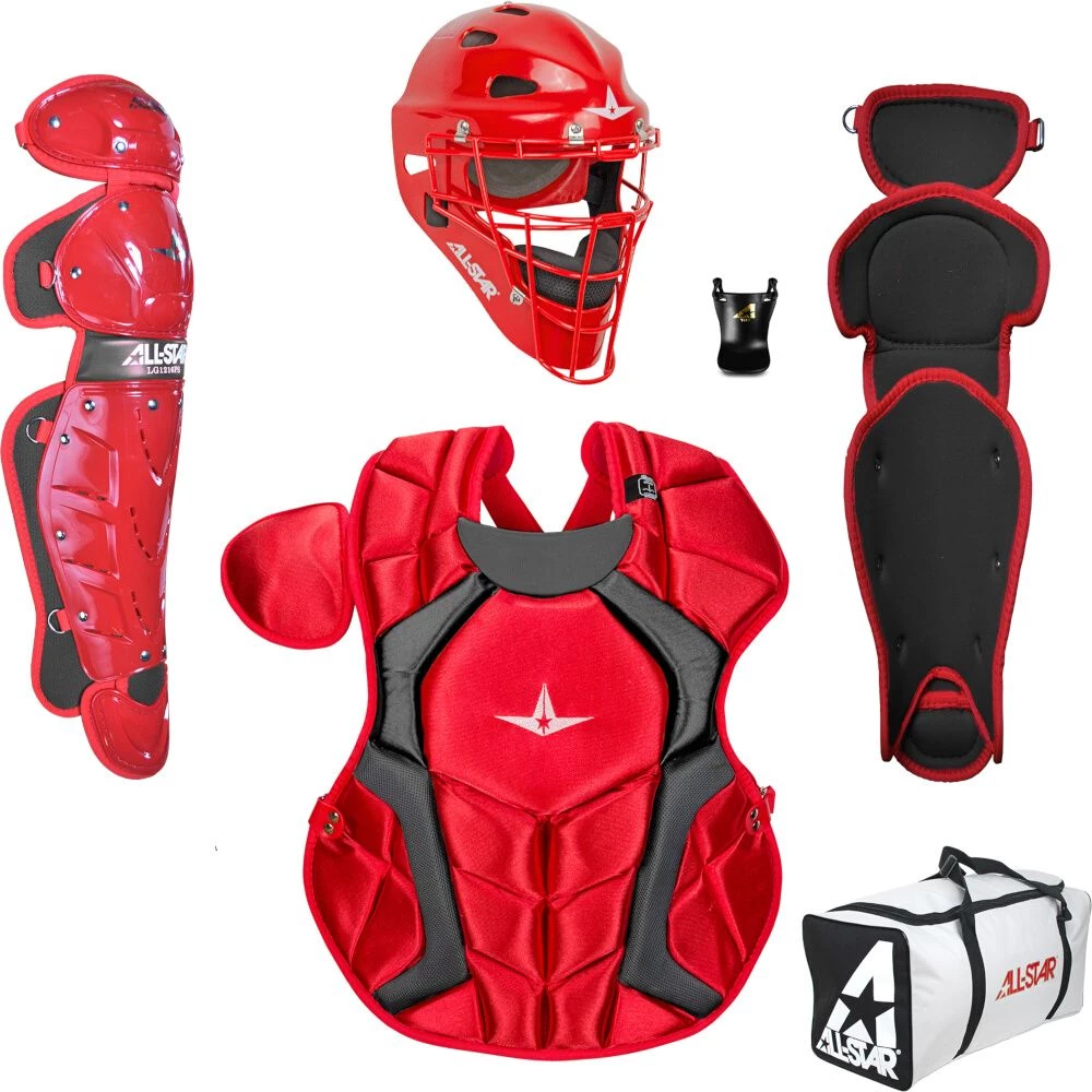 All-Star Player's Series Two Tone Youth Catcher's Gear Set CKCC912PS-TT 6 All-Star Player's Series Two Tone Youth Catcher's Gear Set CKCC912PS-TT - Image 4