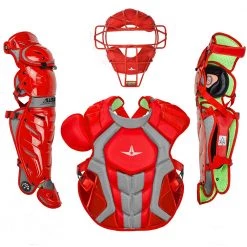 All-Star System 7 Axis CKCCPRO1XTM Adult Baseball Professional Level Catcher's Gear Set W/ Traditional Mask -Outlet Catch Zone Pro Store all star system 7 axis ckccpro1xtm adult baseball professional level catchers gear set w traditional 26 1