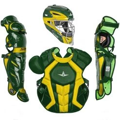 All-Star System 7 Axis CKCCPRO1XTT Adult Baseball Professional Level Two Tone Catcher's Gear Set -Outlet Catch Zone Pro Store all star system 7 axis ckccpro1xtt adult baseball professional level two tone catchers gear set 26 1