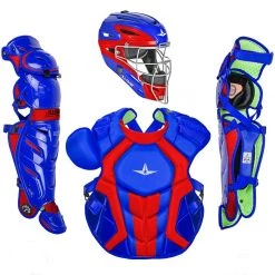 All-Star System 7 Axis CKCCPRO1XTT Adult Baseball Professional Level Two Tone Catcher's Gear Set -Outlet Catch Zone Pro Store all star system 7 axis ckccpro1xtt adult baseball professional level two tone catchers gear set 30 1