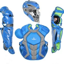 All-Star System 7 Axis CKCCPRO1XTT Adult Baseball Professional Level Two Tone Catcher's Gear Set -Outlet Catch Zone Pro Store all star system 7 axis ckccpro1xtt adult baseball professional level two tone catchers gear set 32 1