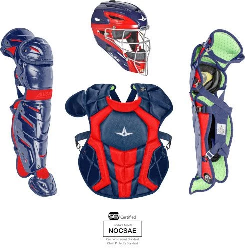 All-Star System 7 Axis Elite Travel Team CKCC912S7XTT Youth Catchers Gear Set 3 All-Star System 7 Axis Elite Travel Team CKCC912S7XTT Youth Catchers Gear Set
