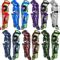 All-Star System 7 Axis LG40SPRO Adult Professional Baseball Leg Guards -Outlet Catch Zone Pro Store all star system 7 axis lg40spro adult professional baseball leg guards 9 1