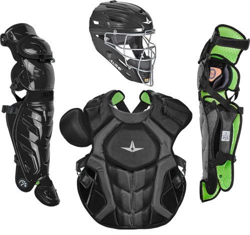 All-Star System 7 Axis Solid CKCCPRO1XS Adult Baseball Professional Level Catcher's Gear Set 3 All-Star System 7 Axis Solid CKCCPRO1XS Adult Baseball Professional Level Catcher's Gear Set