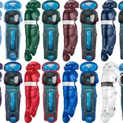 Easton Jen Schro The Very Best A165437 Youth Fastpitch Softball Catchers Leg Guards -Outlet Catch Zone Pro Store easton jen schro the very best a165437 youth fastpitch softball catchers leg guards 14 1