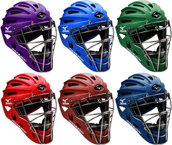 Mizuno Samurai 380253 Women's Fastpitch Softball Catcher's Helmet 4 Mizuno Samurai 380253 Women's Fastpitch Softball Catcher's Helmet - Image 2