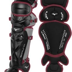 Mizuno Samurai 380383 Youth 14.5 Inch Baseball Leg Guards -Outlet Catch Zone Pro Store mizuno samurai 380383 youth 14 5 inch baseball leg guards 11 1