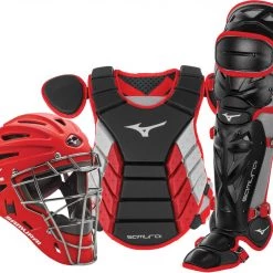 Mizuno Samurai 380417 Adult Baseball Catcher's Gear Set -Outlet Catch Zone Pro Store mizuno samurai 380417 adult baseball catcher s gear set 63 1