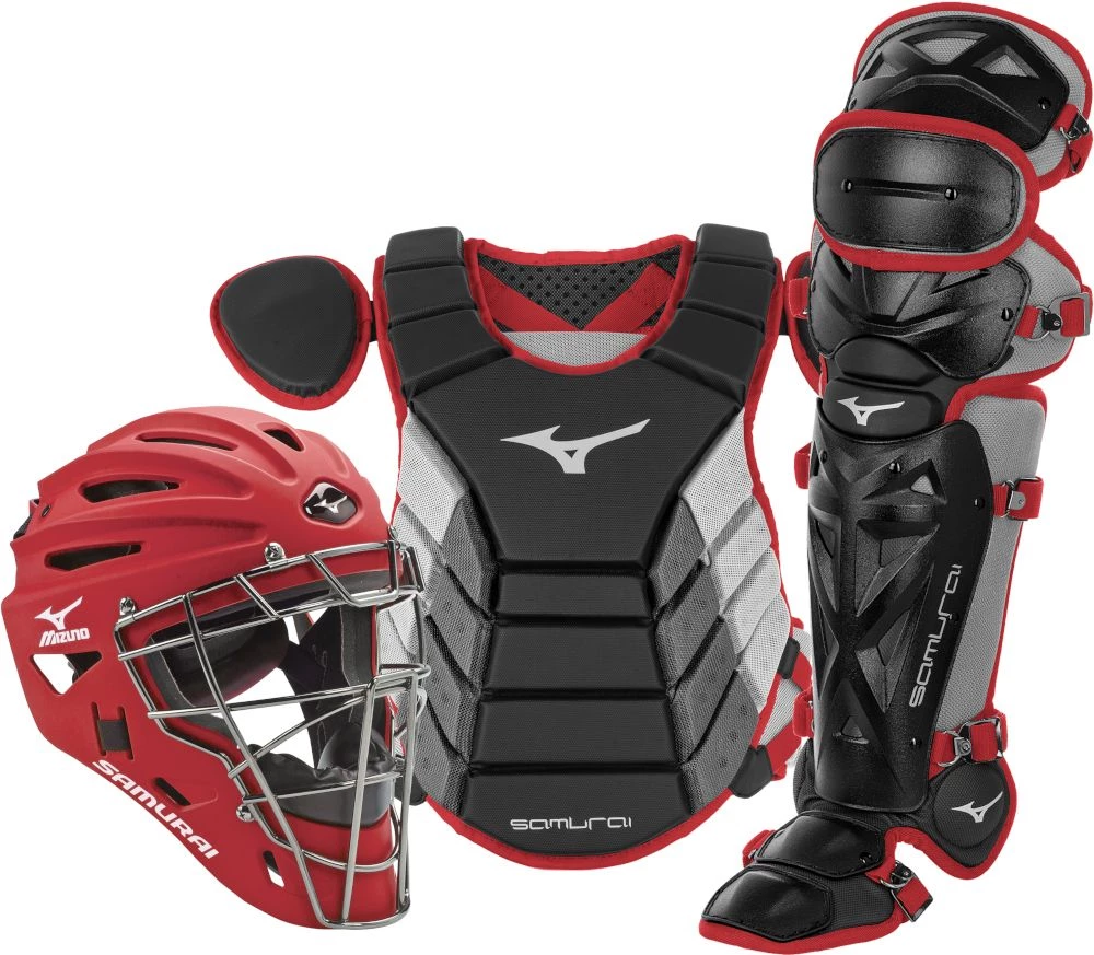 Mizuno Samurai 380418 Intermediate Baseball Catcher's Gear Set 4 Mizuno Samurai 380418 Intermediate Baseball Catcher's Gear Set - Image 2