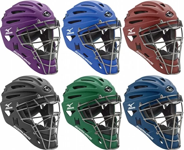 Mizuno Samurai G4 380191 Adult Catcher's Helmet 4 Mizuno Samurai G4 380191 Adult Catcher's Helmet - Image 2