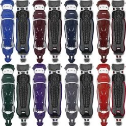 Rawlings Pro Preferred LGPRO Adult 16.5 Inch Baseball Leg Guards -Outlet Catch Zone Pro Store rawlings pro preferred lgpro adult 16 5 inch baseball leg guards 9 1