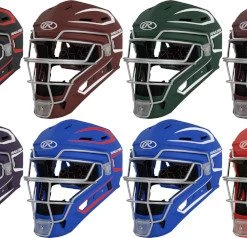 Rawlings Velo 2.0 CHV27S Adult Two Tone Matte Style Catchers Helmet -Outlet Catch Zone Pro Store rawlings velo 2 0 chv27s adult two tone matte style catchers helmet 11 1