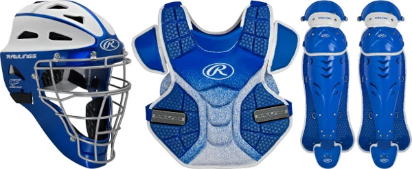 Rawlings Velo RAWVELFPA Women's Fastpitch Softball Catchers Gear Set 3 Rawlings Velo RAWVELFPA Women's Fastpitch Softball Catchers Gear Set