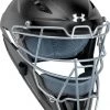 Under Armour Converge Adult Solid Matte Catcher's Helmet UAHG3-AM -Outlet Catch Zone Pro Store under armour converge adult solid matte catcher s helmet uahg3 am 8 1
