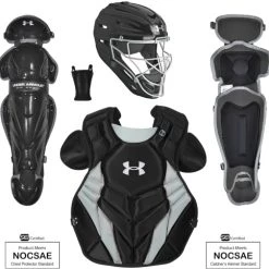 Under Armour Converge Victory Series Junior Youth Baseball Catcher Gear Set UACKCC4-YVS