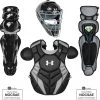 Under Armour Pro 4 Series Adult Baseball Catcher's Gear Set UACKCC4APRO -Outlet Catch Zone Pro Store under armour pro 4 series adult baseball catchers gear set uackcc4apro 7 1