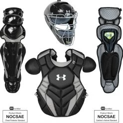 Under Armour Pro 4 Series Adult Baseball Catcher's Gear Set UACKCC4APRO