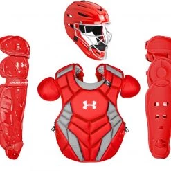 Under Armour Pro 6 Series Adult Baseball Catcher's Gear Set UACKCC6APRO -Outlet Catch Zone Pro Store under armour pro 6 series adult baseball catchers gear set uackcc6apro 14 1
