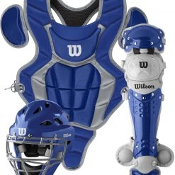 Wilson C200 Youth Baseball Catcher's Gear Kit WB57116 -Outlet Catch Zone Pro Store wilson c200 youth baseball catchers gear kit wb57116 24 1